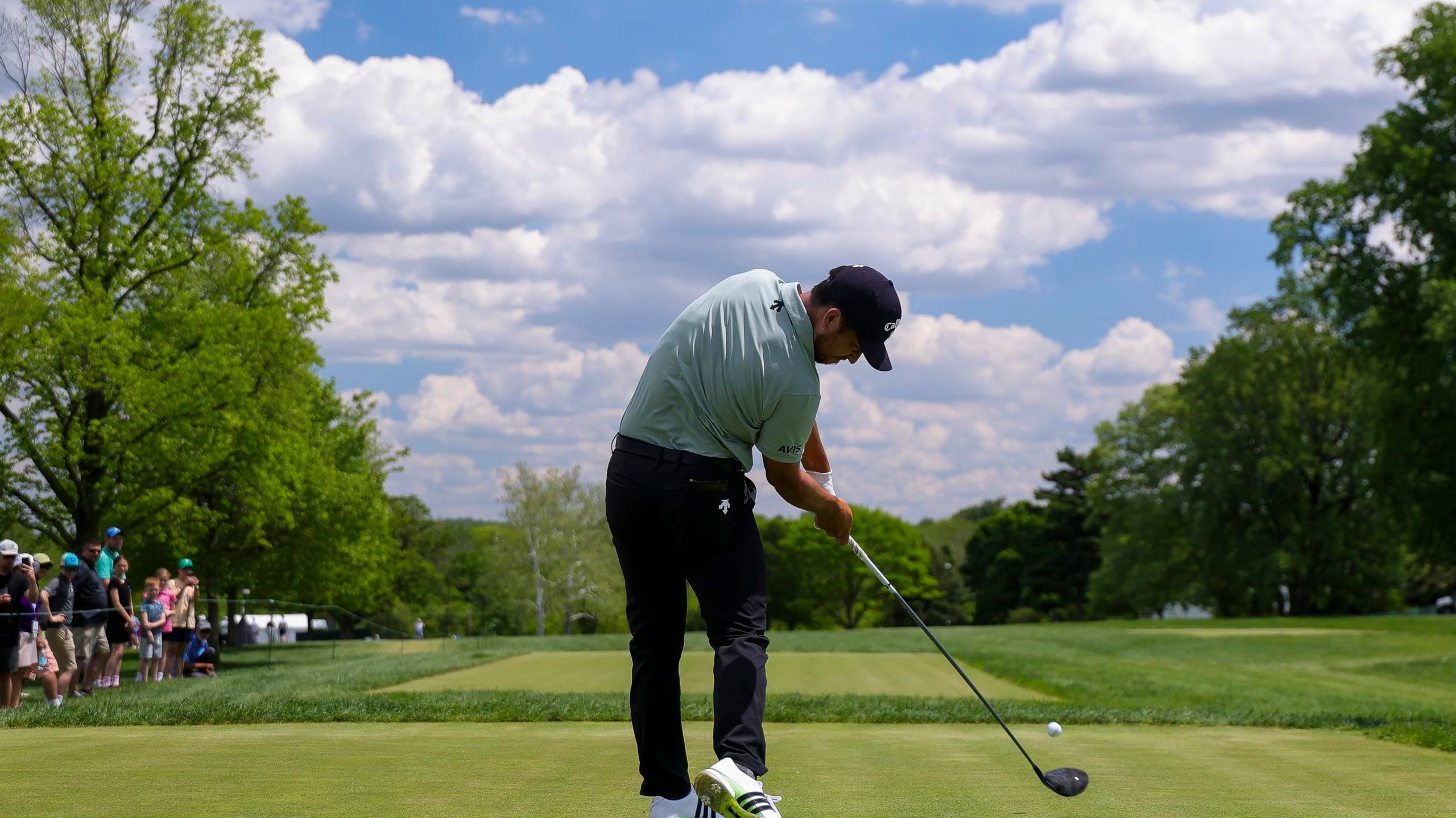 Xander Looks To Move Up The Sunday Leaderboard At The Truist Championship