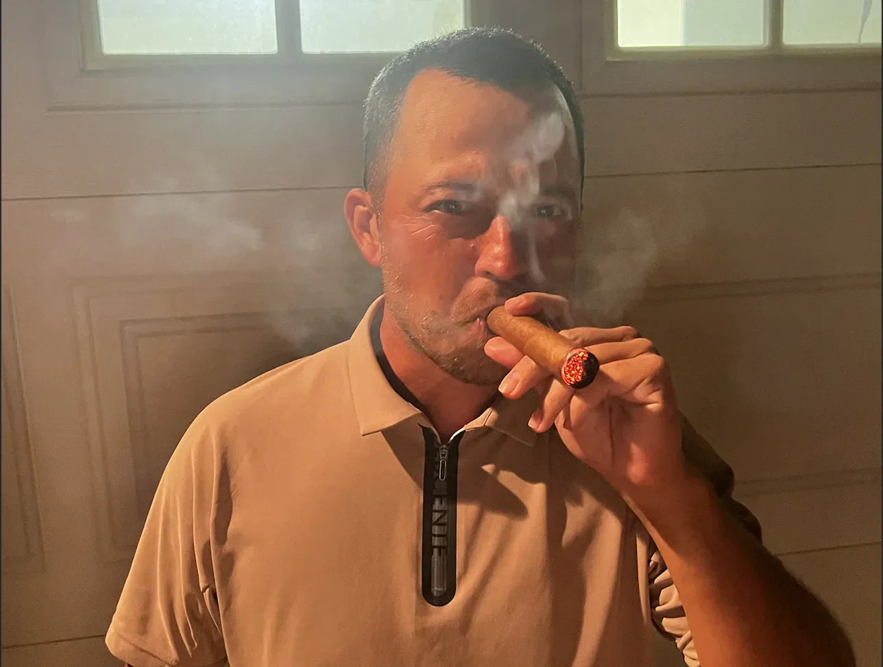 Xander Schauffele Smokes Celebratory Cigar After Winning PGA Championship